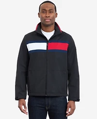 Tommy Hilfiger Men's Long-Sleeve Logo Sail Jacket
