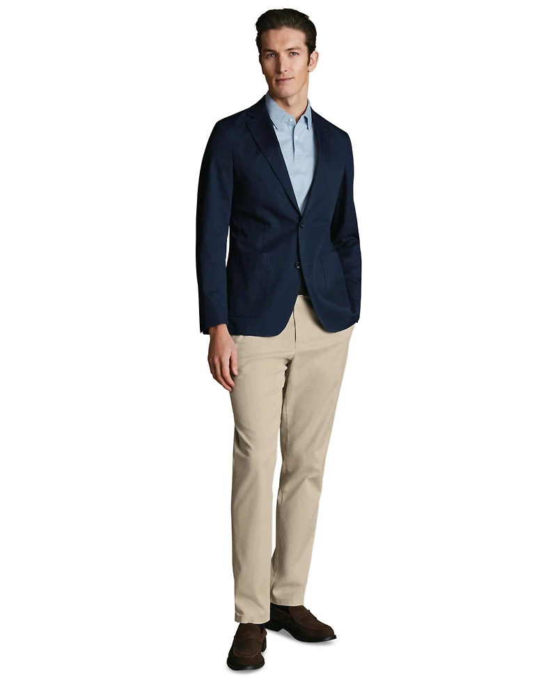 Charles Tyrwhitt Men's Stretch Slim-Fit Blazer