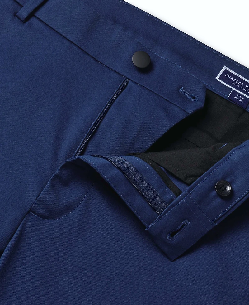 Charles Tyrwhitt Men's Performance Slim-Fit Chinos Pants