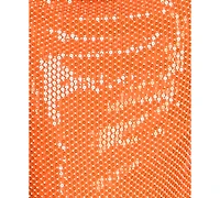 City Studios Women's Strapless Beaded Lace-Up Maxi Dress