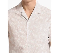 Michael Kors Men's Camp Floral Print Shirt