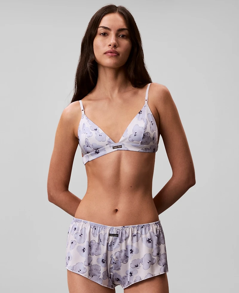 Calvin Klein Women's Triangle Cups Moderate Coverage Bra