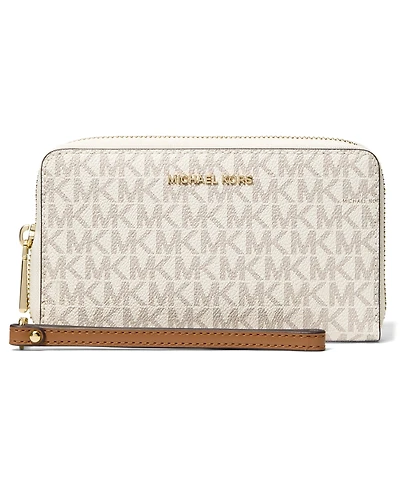 Michael Michael Kors Jet Set Large Flat Multi-Function Wristlet