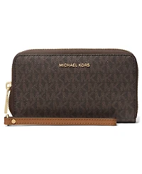 Michael Kors Jet Set Large Flat Multi-Function Wristlet