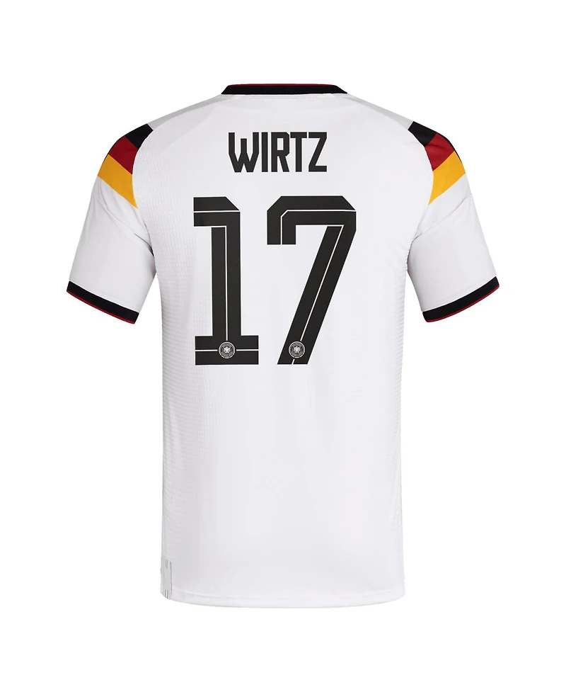 Adidas Men's Florian Wirtz White Germany National Team 2026 Home Authentic Jersey