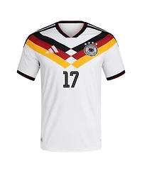 Adidas Men's Florian Wirtz White Germany National Team 2026 Home Authentic Jersey