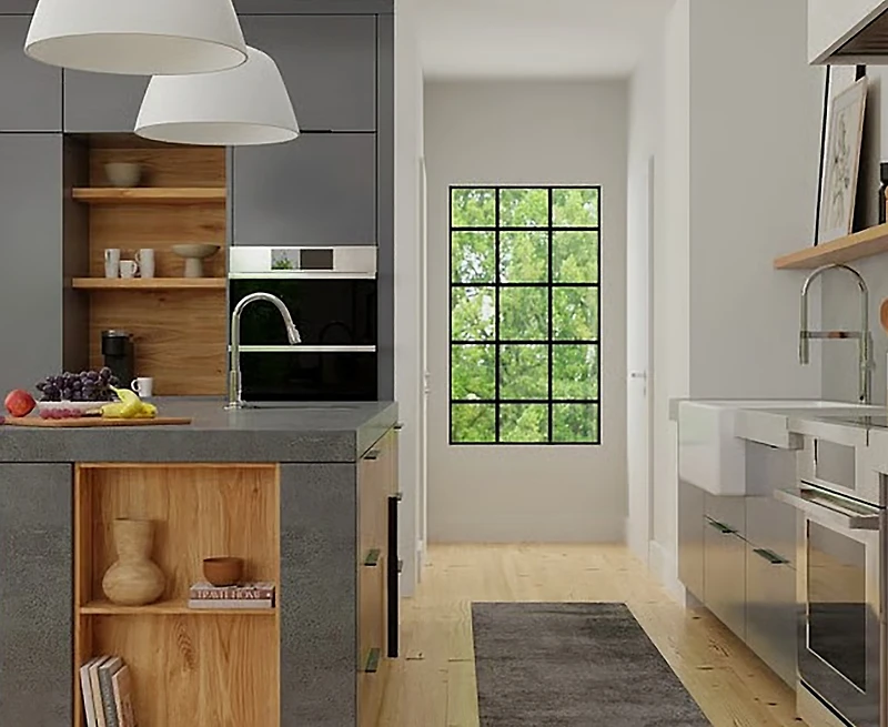 Feizy Jameson 39R8F 2'6"x7'3" Runner Area Rug