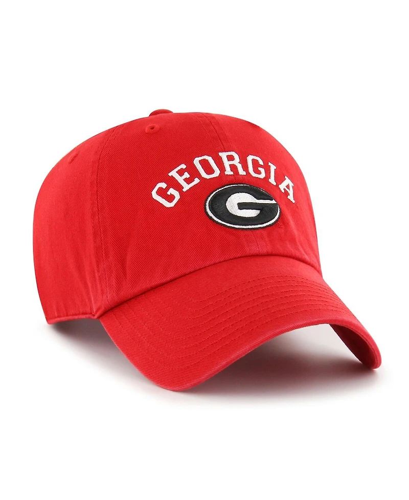 '47 Brand Men's Red Georgia Bulldogs Classic Arch Clean Up Adjustable Hat