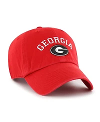 '47 Brand Men's Red Georgia Bulldogs Classic Arch Clean Up Adjustable Hat