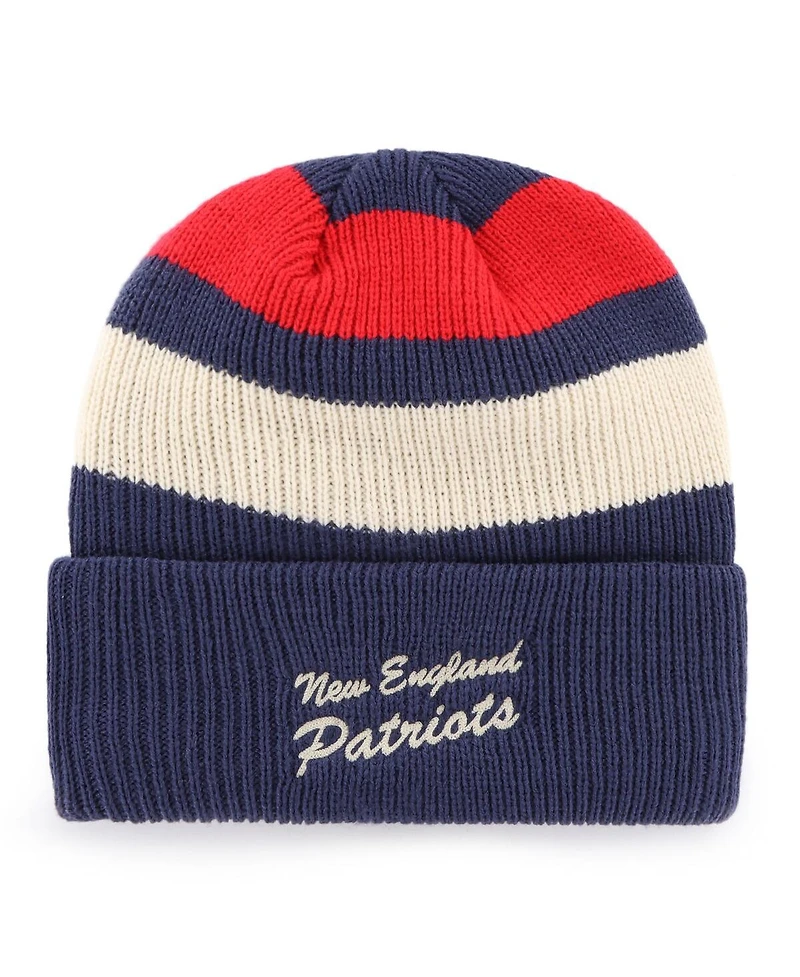 '47 Brand Men's Navy New England Patriots Clubhouse Jennings Cuffed Knit Hat