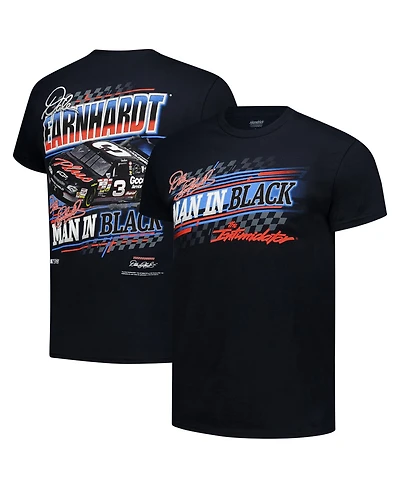 Richard Childress Racing Team Collection Men's Black Dale Earnhardt 1-Spot Man T-Shirt