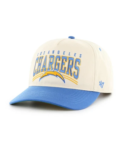 '47 Brand Men's Natural Los Angeles Chargers Flection Relaxed Hitch Adjustable Hat