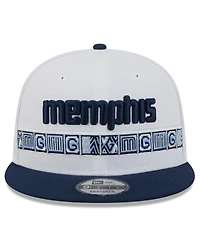 New Era Men's Light Blue/Navy Memphis Grizzlies 2025/26 City Edition 9FIFTY Snapback Hat