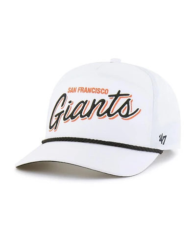 '47 Brand Men's White San Francisco Giants Brrr Fairway Hitch Adjustable Hat