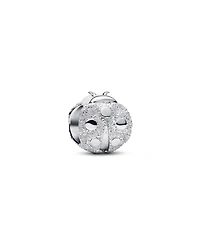 Pandora Textured Ladybird Mini Charm