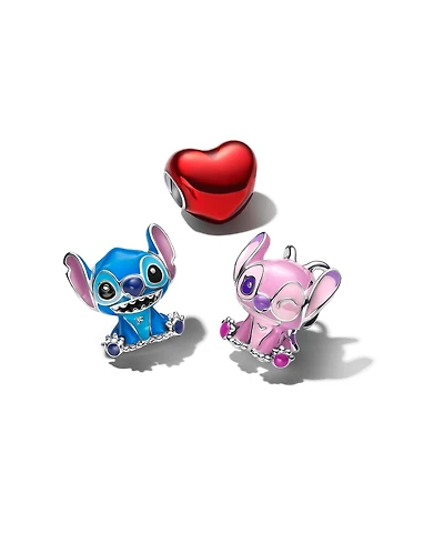 Pandora Stitch Valentines Charm Set