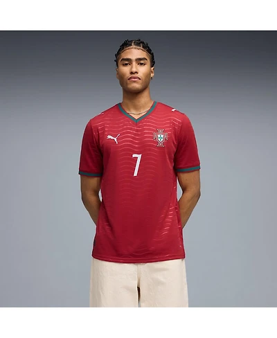 Puma Men's Cristiano Ronaldo Red Portugal National Team 2026 Home Replica Jersey
