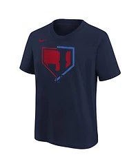 Nike Big Boys and Girls Navy Japan Baseball 2026 World Classic Shield T-Shirt