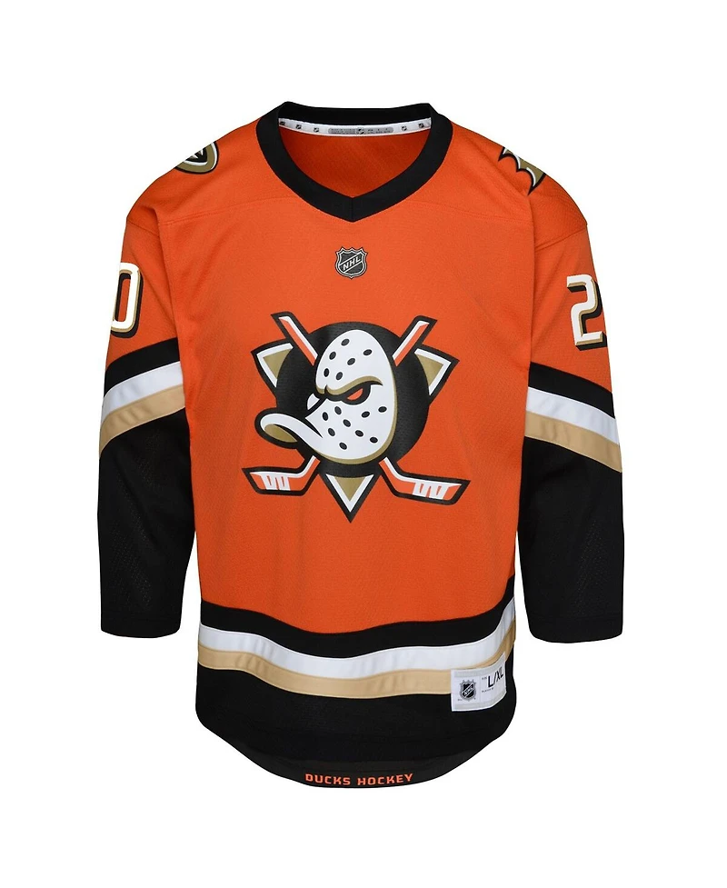 Outerstuff Big Boys and Girls Chris Kreider Orange Anaheim Ducks Home Replica Jersey