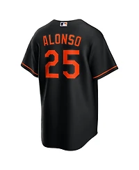 Nike Men's Pete Alonso Black Baltimore Orioles Alternate Replica Jersey