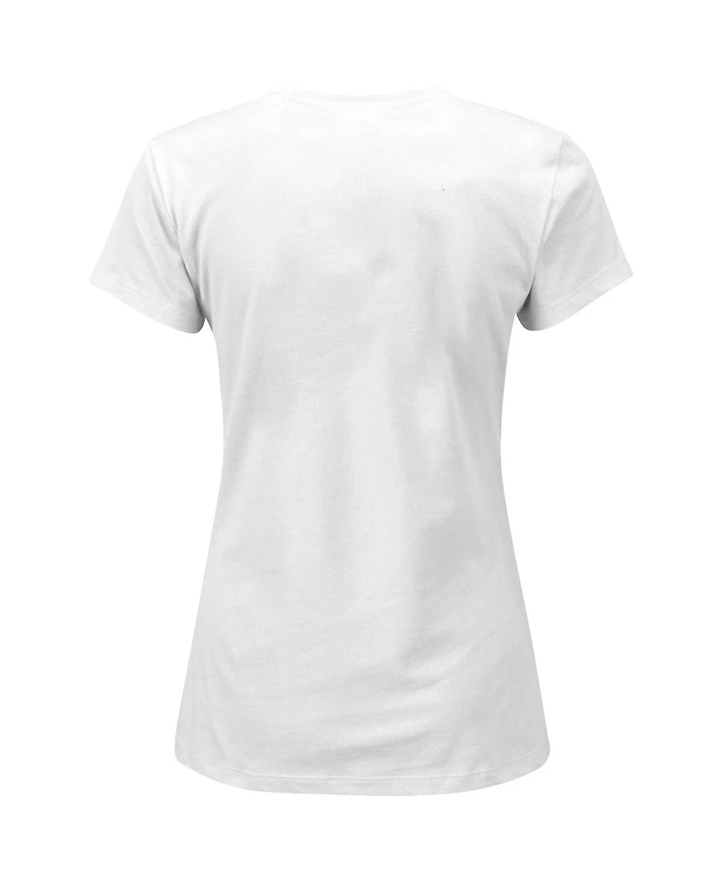 '47 Brand Women's White Indiana Hoosiers College Football Playoff 2025 National Champions Plus T-Shirt