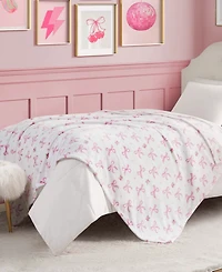 Juicy Couture Kids Plush Throw, 50" x 70"