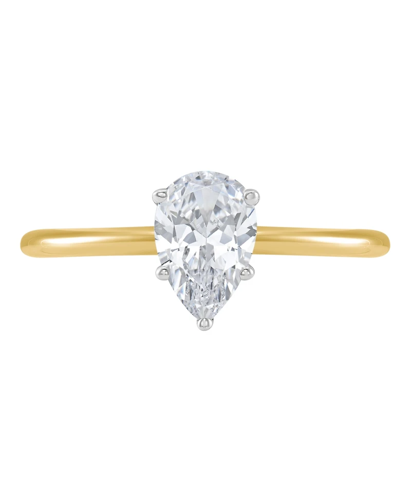 Grown With Love Igi Certified Lab Diamond Solitaire Engagement Ring (1 ct. t.w.) 14k Yellow Gold (Also White Gold)