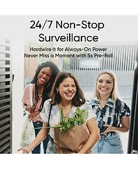 eufy C31 Smart Wi-Fi 2K Wired or Wireless Video Doorbell with 24/7 Recording and No Monthly Fees