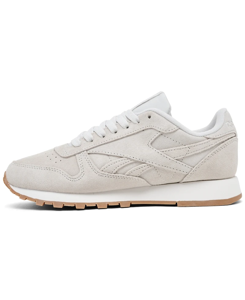 Reebok Women's Classic Leather Suede Casual Sneakers from Finish Line