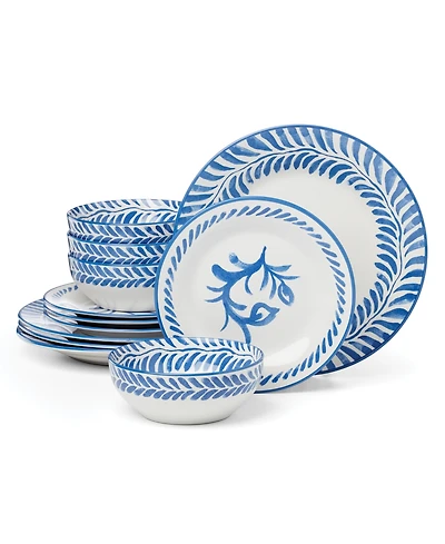 Oneida Borderless Dinnerware 12-Pc. Set