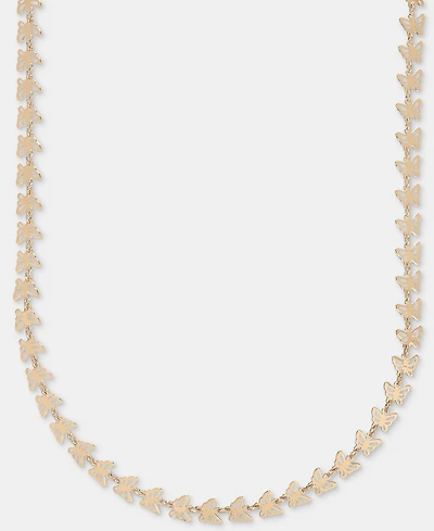 lonna & lilly Gold-Tone Butterfly Collar Necklace