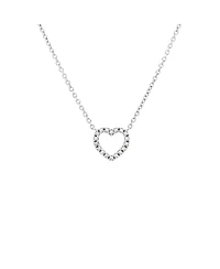 Pre-Owned Tiffany & Co Metro Open Heart Pendant Necklace