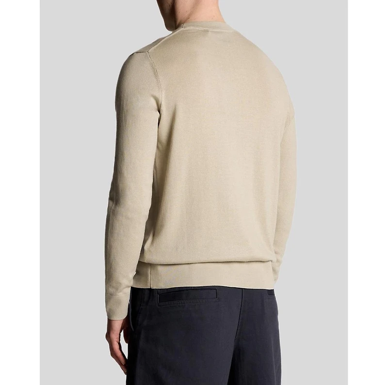 Lyle & Scott Men's Tonal Superfine Crew Neck Sweater