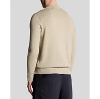 Lyle & Scott Men's Tonal Superfine Crew Neck Sweater