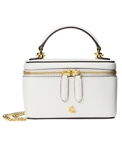 Lauren Ralph Lauren Hallee Small Leather Crossbody Bag