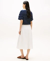 Tommy Hilfiger Women's Broderie Elasticated Waist Skirt