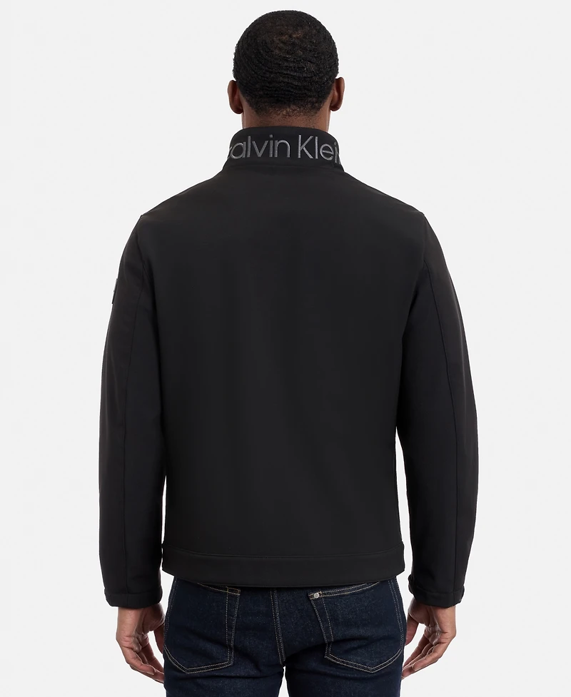Calvin Klein Men's Water Resistant Softshell Jacket