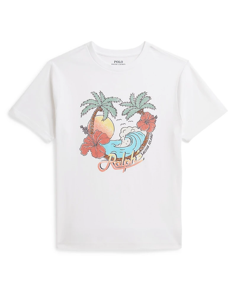 Polo Ralph Lauren Boys 8-20 Cotton Jersey Graphic Tee