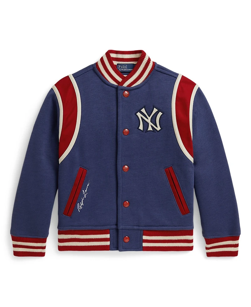 Polo Ralph Lauren Boys 2-7 Yankees Fleece Jacket