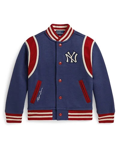 Polo Ralph Lauren Boys 2-7 Yankees Fleece Jacket