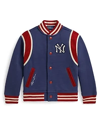 Polo Ralph Lauren Boys 2-7 Yankees Fleece Jacket