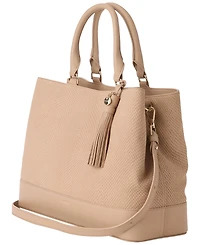 Brahmin Denise Dawnlight Carryall Extra-Large Leather Tote Bag