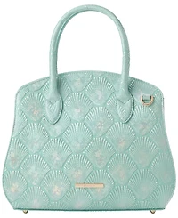 Brahmin Rosetta Tides Magnetic Medium Satchel Bag