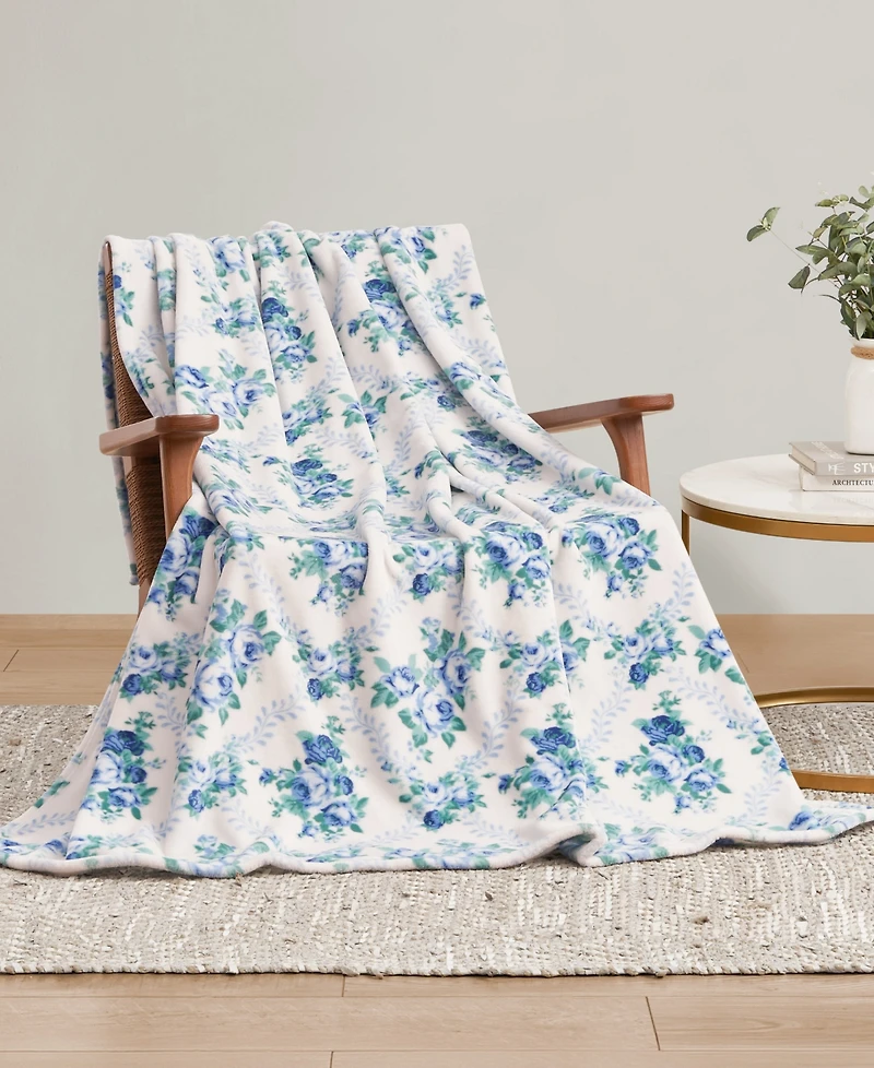 Jessica Simpson Oversized Plush Throw, 60" x 70"