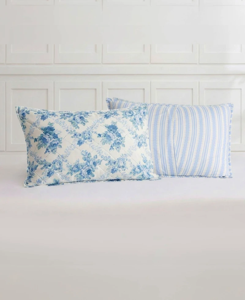 Jessica Simpson Floral Braelyn 3-Pc. Quilt Set, Full/Queen