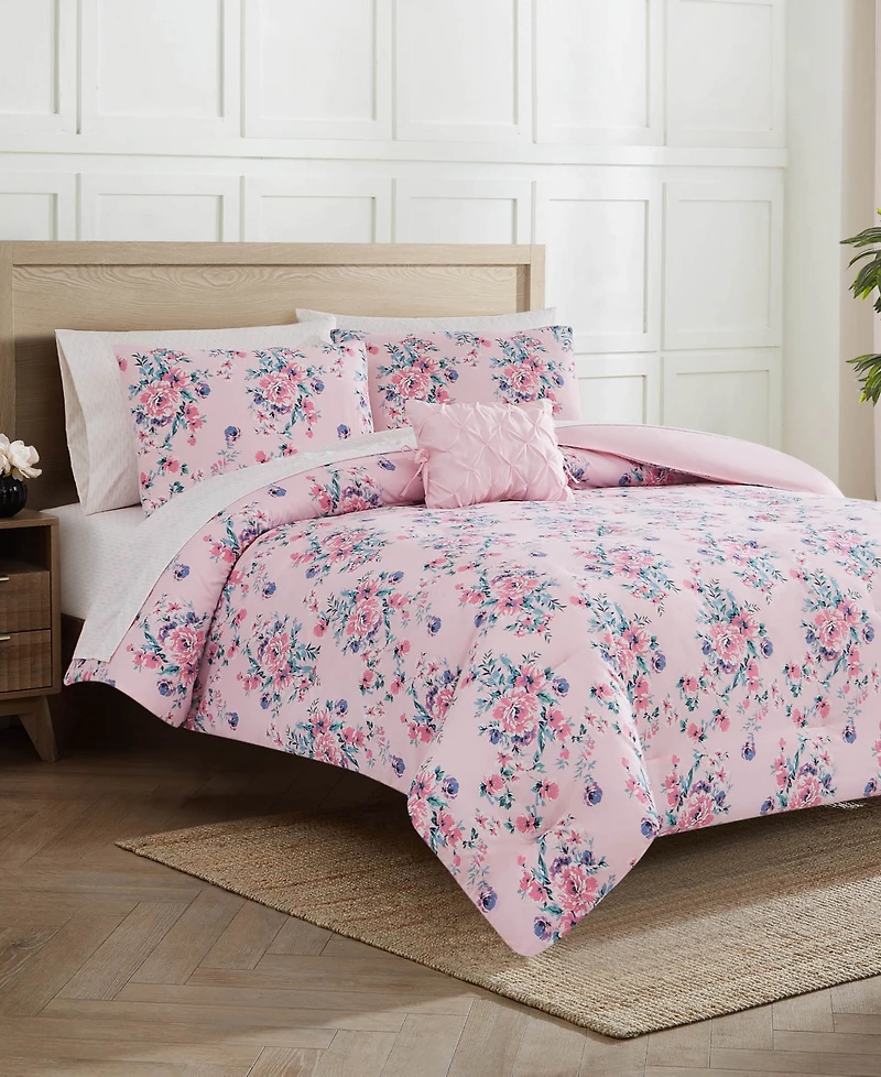 Jessica Simpson Phoebe Reversible 8-Pc. Comforter Set