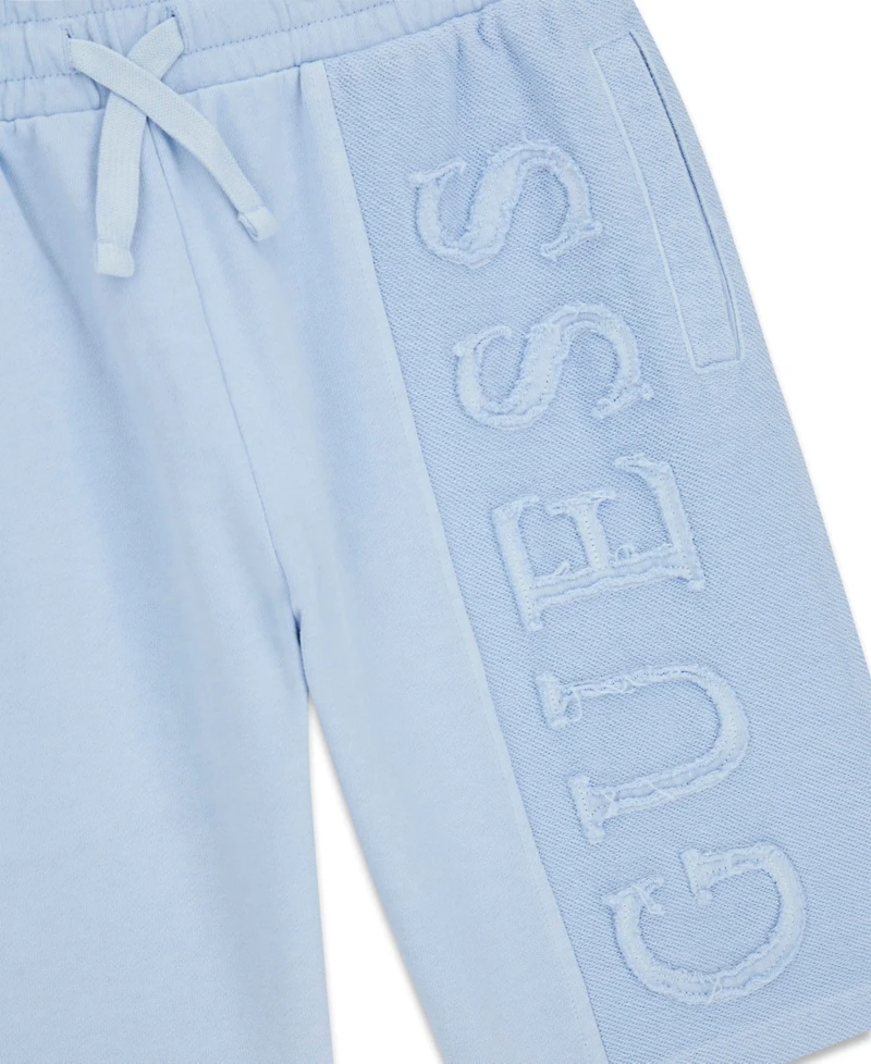 Guess Boys' 7-18 Garment-Dyed French Terry Shorts