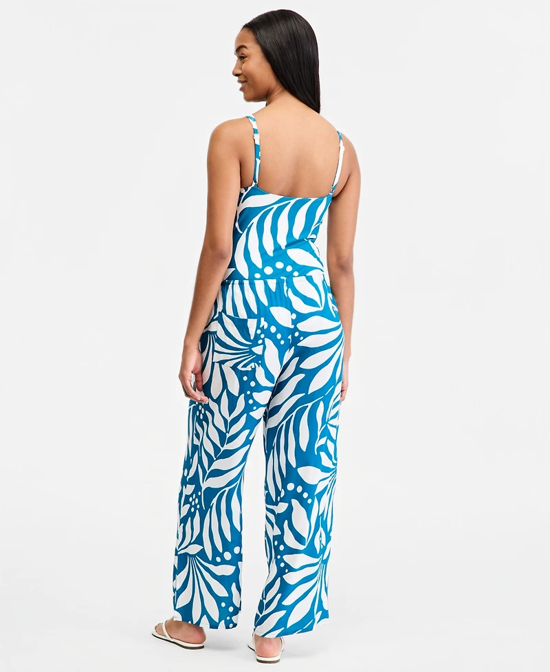 Bar Iii Women's Catch The Wave Lace-Up One-Piece Swimsuit, Macy's Exclusive