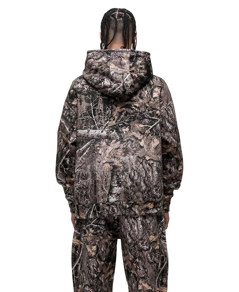 Good For Nothing Men's Woodland Camo Print Hoodie