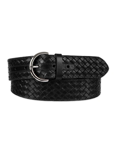 Cole Haan Women's Woven Leather Belt